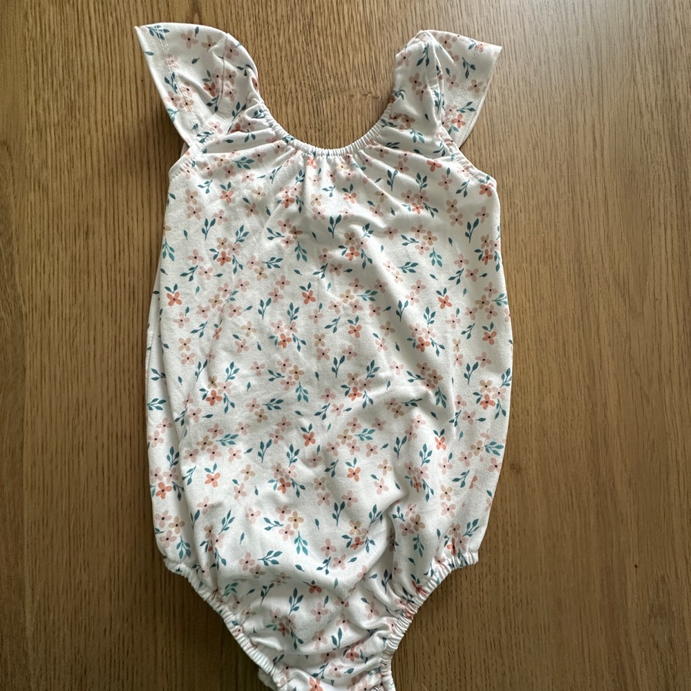 Charming Floral Kids Bodysuit
